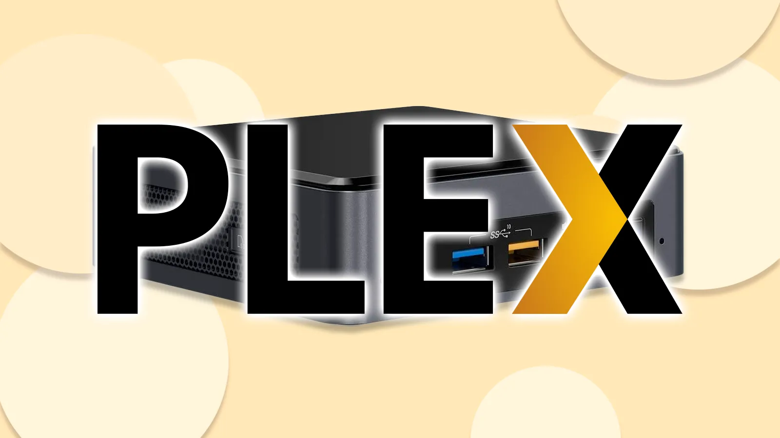 Hệ thống lưu trữ NAS (Network Attached Storage) đại diện cho dung lượng cần thiết cho thư viện Plex.