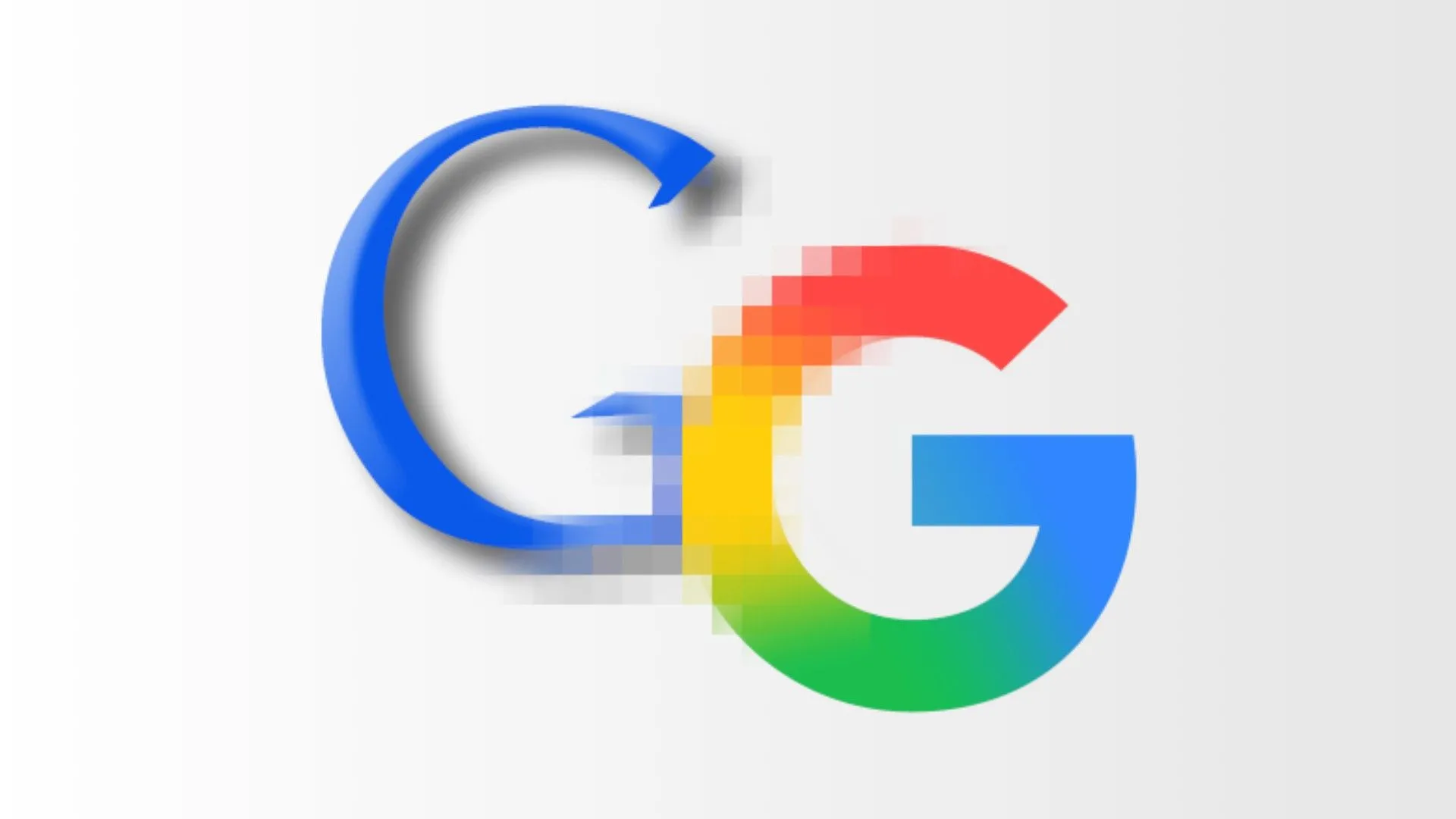 Hình ảnh chuyển đổi logo Google, thể hiện sự phát triển và cải tiến liên tục của các sản phẩm Google như tính năng Ask Photos.