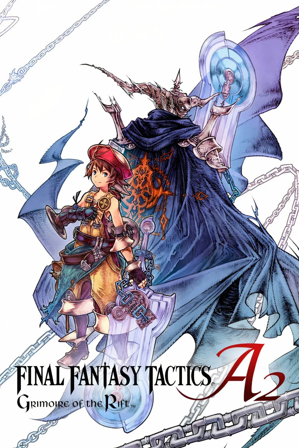 Hình ảnh Final Fantasy Tactics A2: Grimoire of the Rift, thể hiện các nhân vật và bản đồ chiến thuật