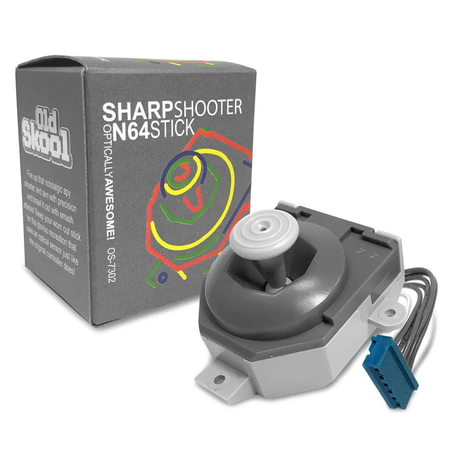 Hình ảnh thumbnail của một joystick thay thế quang học dành cho N64.