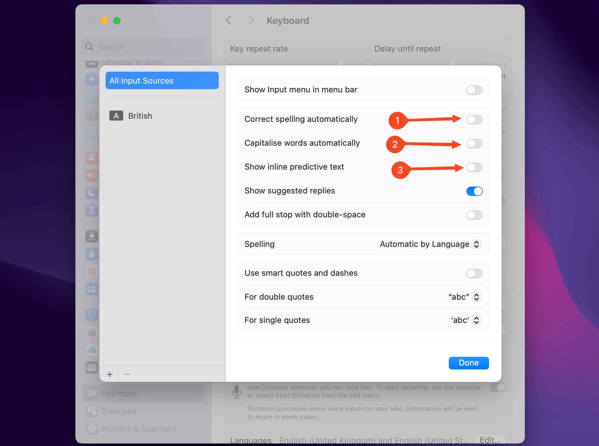 Hướng dẫn tắt tính năng tự động sửa lỗi trong macOS để cải thiện trải nghiệm gõ phím