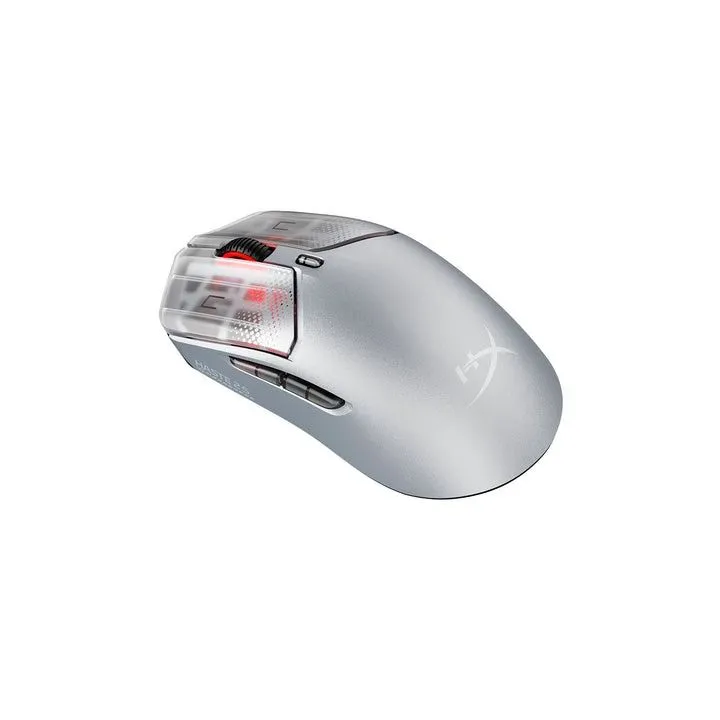 HyperX Pulsefire Haste 2 S – Chuột gaming không dây với thiết kế tối giản và logo HyperX phát sáng