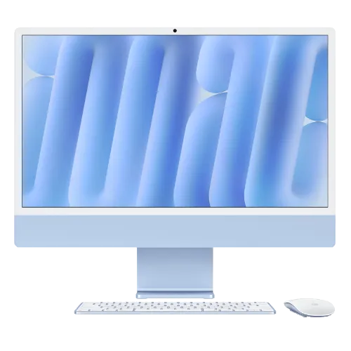 iMac 24 inch M4 với màn hình tích hợp, kết hợp thẩm mỹ và hiệu năng cao cho không gian làm việc