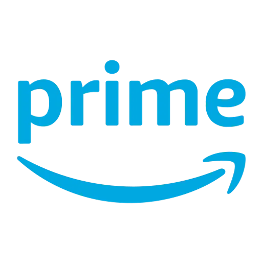 Logo Amazon Prime mới với màu xanh và biểu tượng Prime nổi bật, đại diện cho gói ưu đãi Amazon Prime cho người trẻ