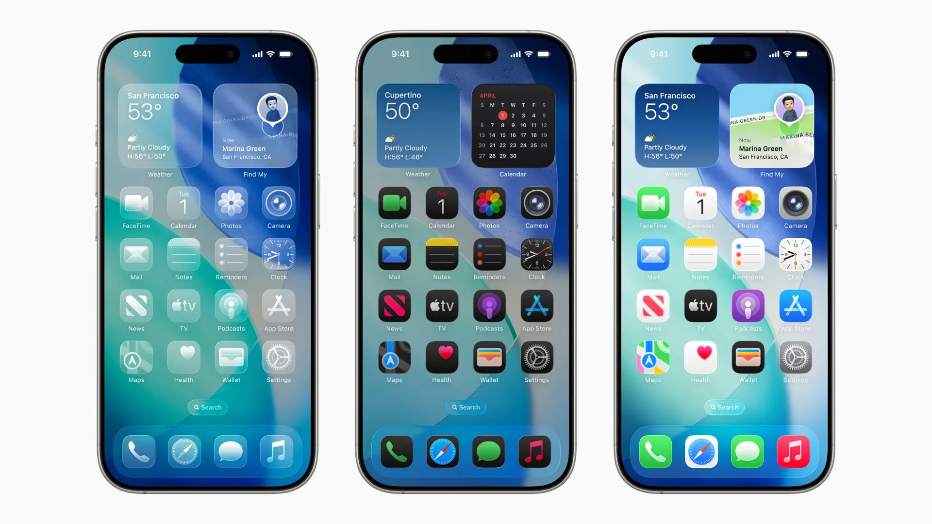 Logo macOS và iOS đại diện cho các bản cập nhật hệ điều hành mới của Apple