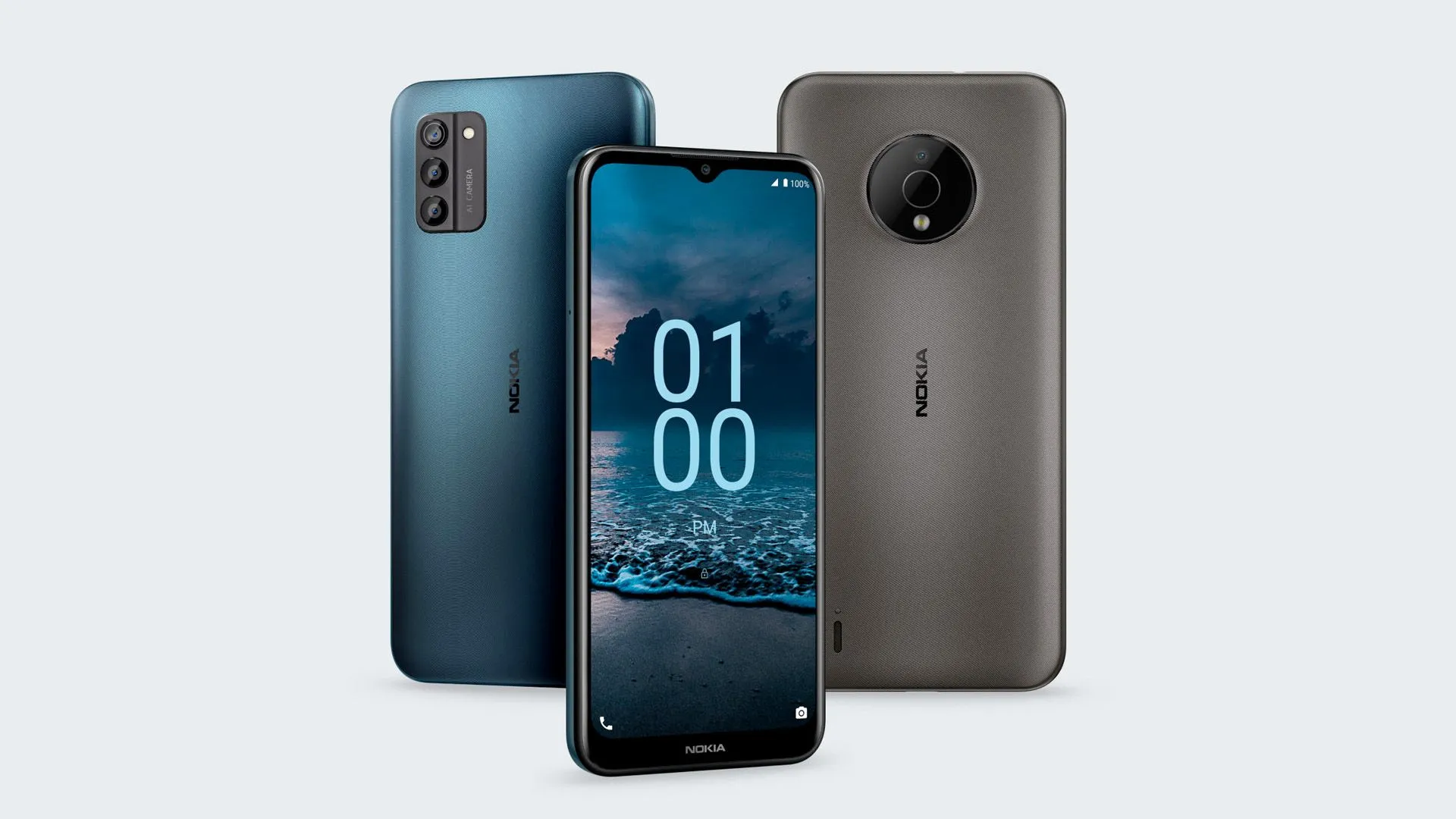Logo Nokia trên nền xám, thể hiện thông tin về khả năng biến mất của điện thoại Nokia Android từ HMD