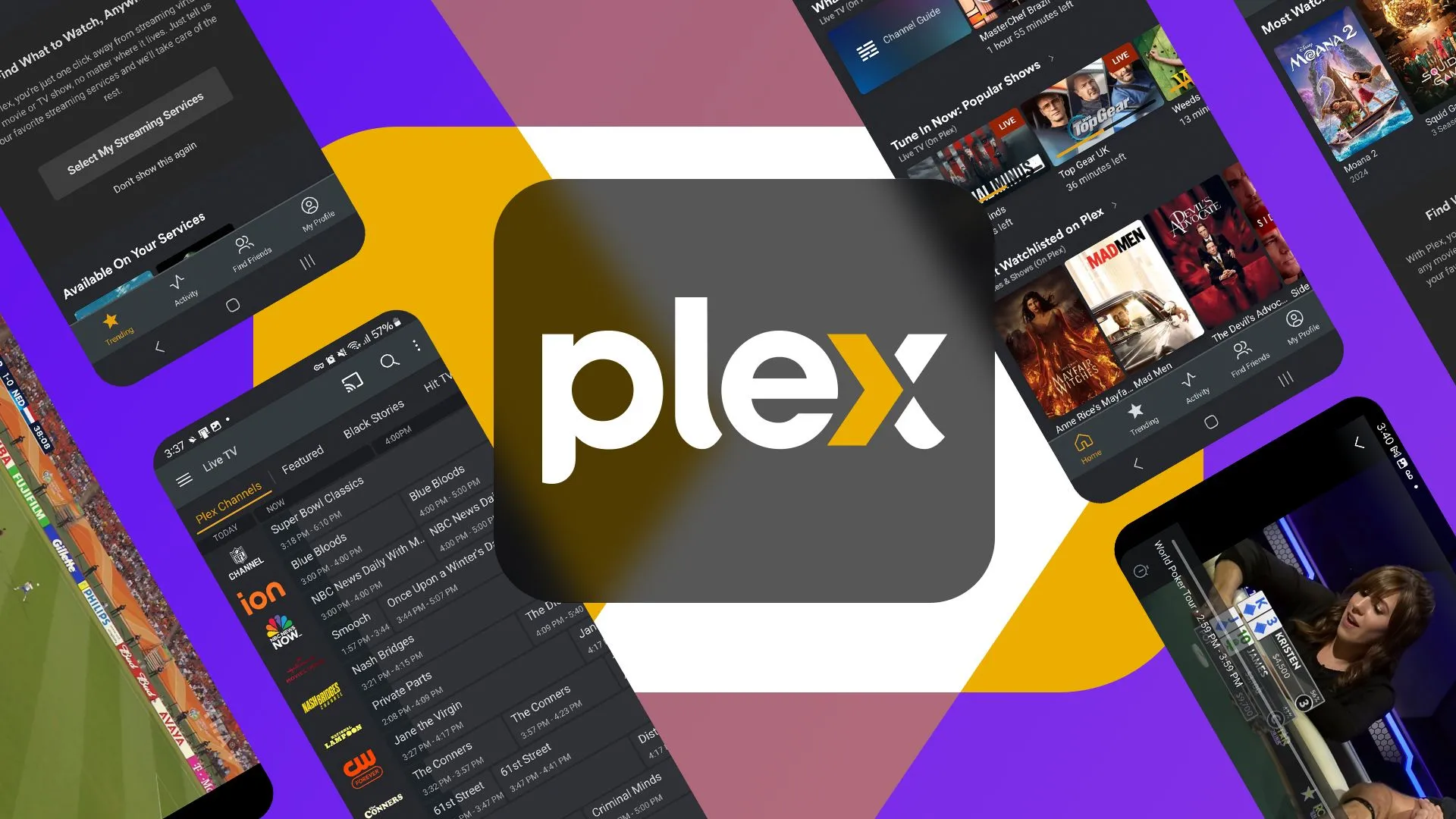 Logo Plex cùng giao diện ứng dụng Plex trên Roku sắp được cập nhật, với những thay đổi gây tranh cãi.