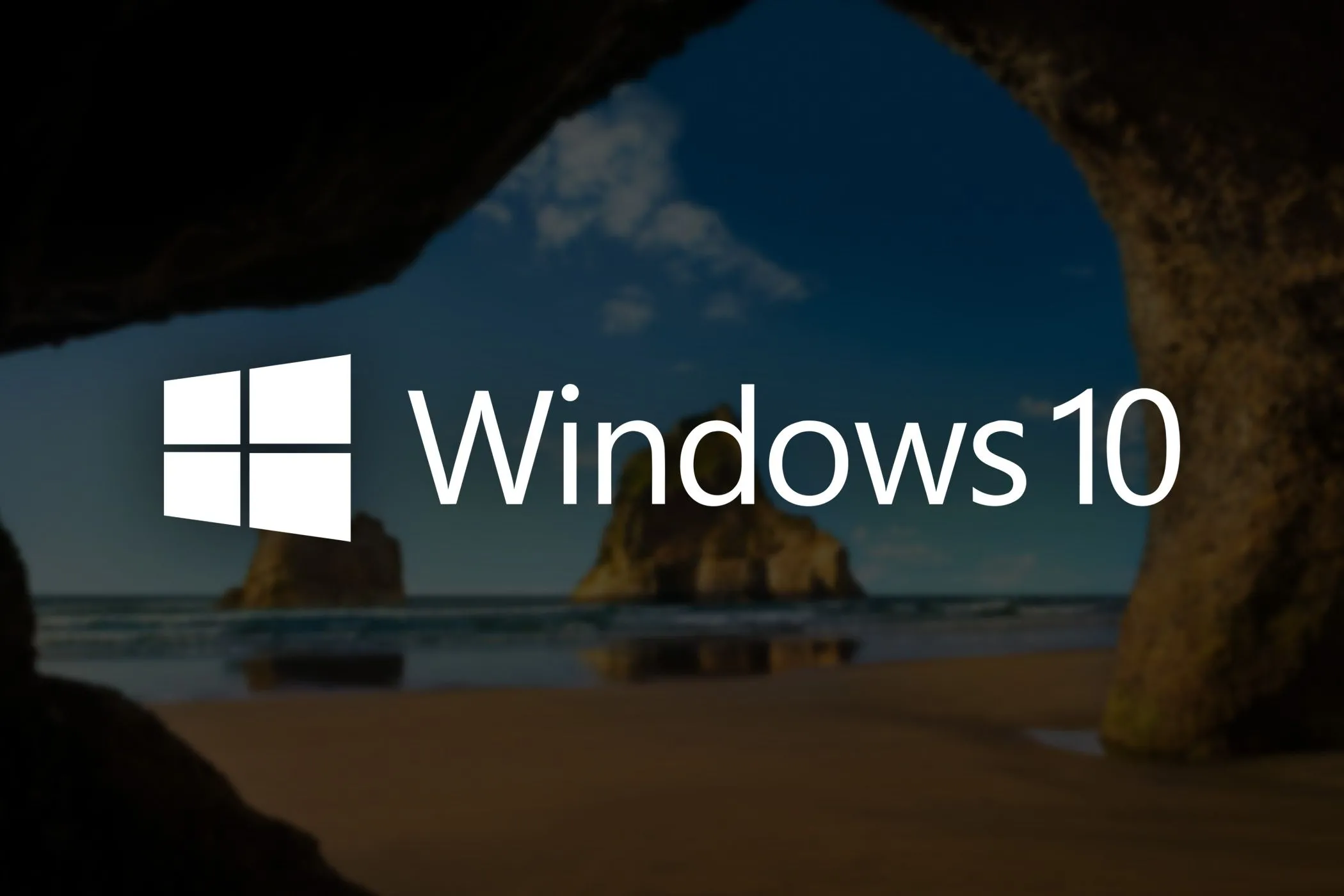 Logo Windows 10 minh họa chính sách hỗ trợ Microsoft 365
