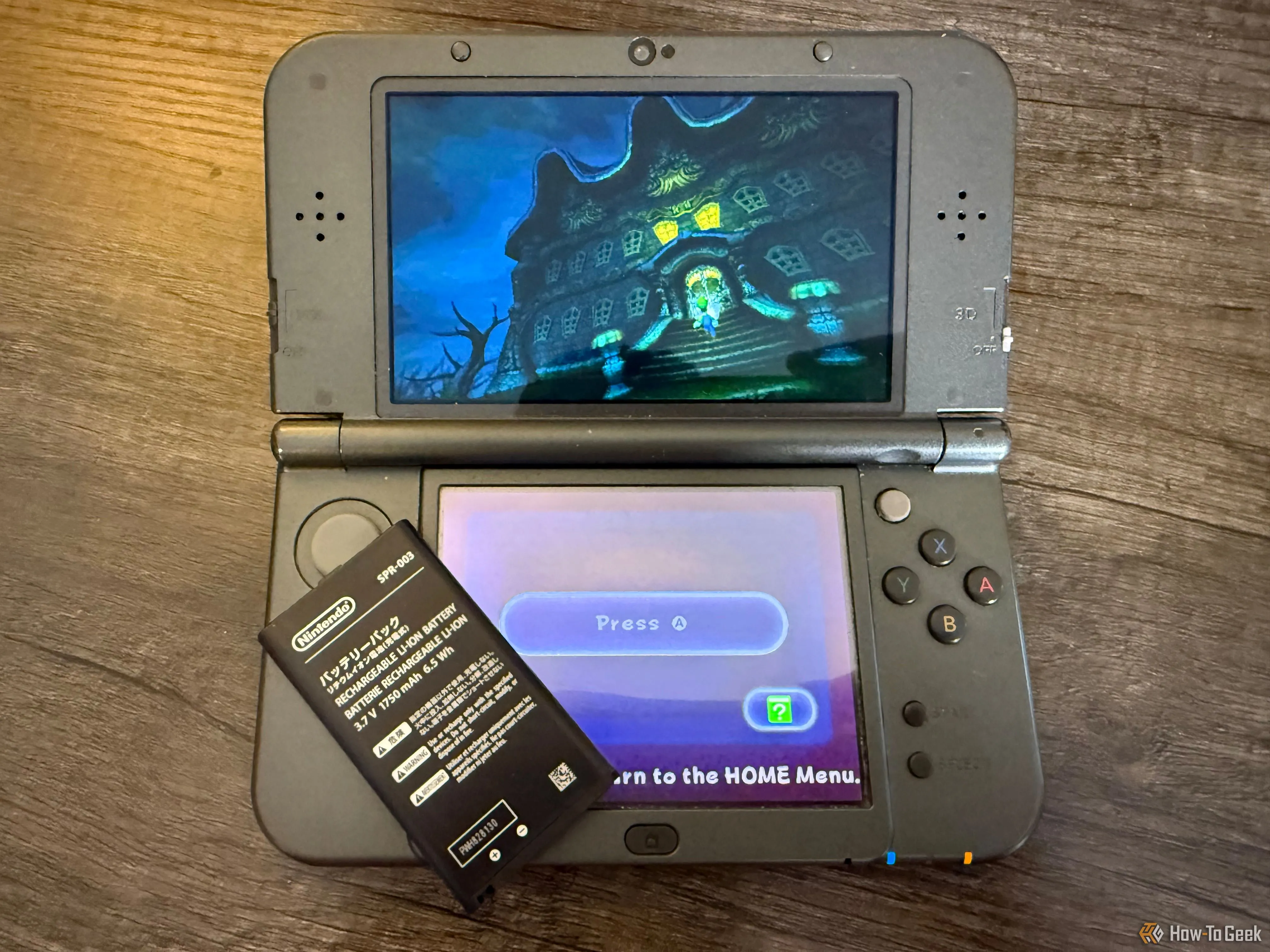 Luigi từ game Luigi's Mansion, trải nghiệm game trên Nintendo 3DS