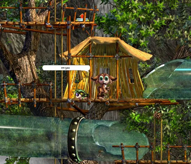 Màn hình game Creatures mô phỏng Norns, sinh vật ảo có AI độc đáo