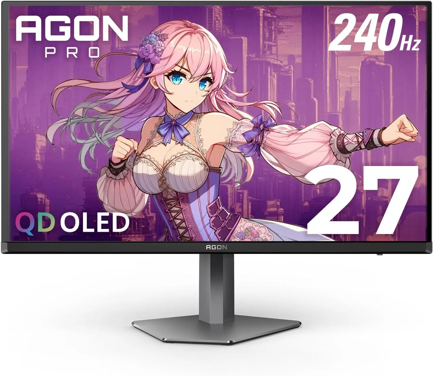 Màn hình gaming OLED 1440p AOC Agon PRO AG276QZD2 với tần số quét 240Hz, đối thủ của màn hình 4K.
