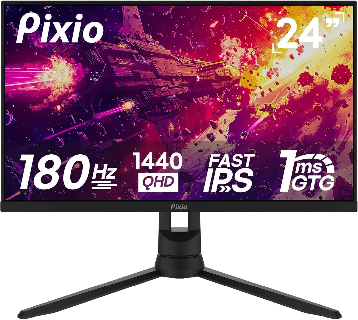 Màn hình gaming Pixio PX24Q PRO 24 inch 1440p, lựa chọn sắc nét với mức giá phải chăng.