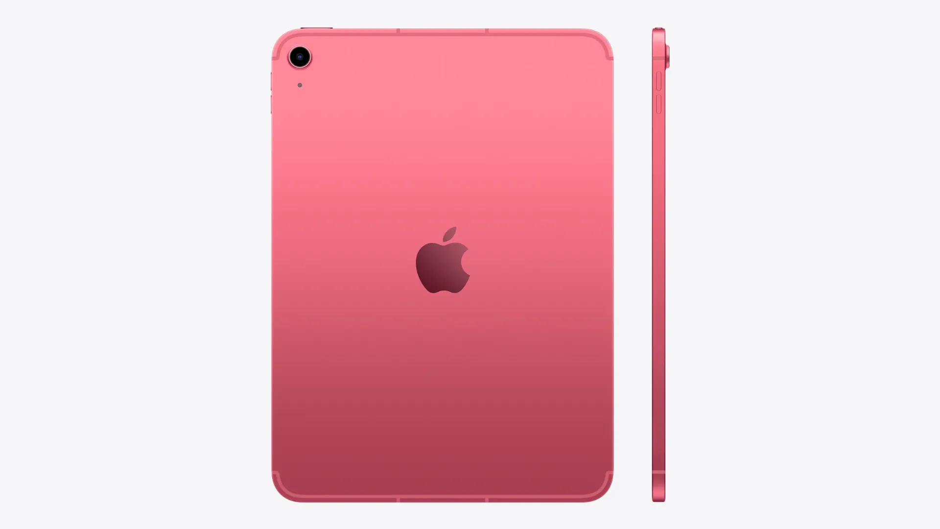 Mặt lưng iPad 11th Gen màu hồng tinh tế