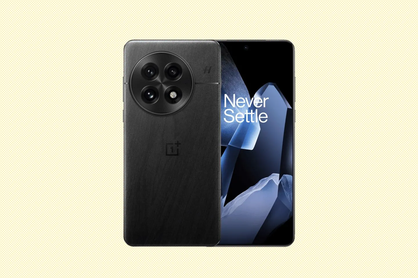 Mặt trước và mặt sau của điện thoại thông minh Android OnePlus 13