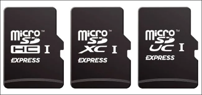 Mẫu thẻ nhớ microSD Express tốc độ cao cho các thiết bị công nghệ và chơi game