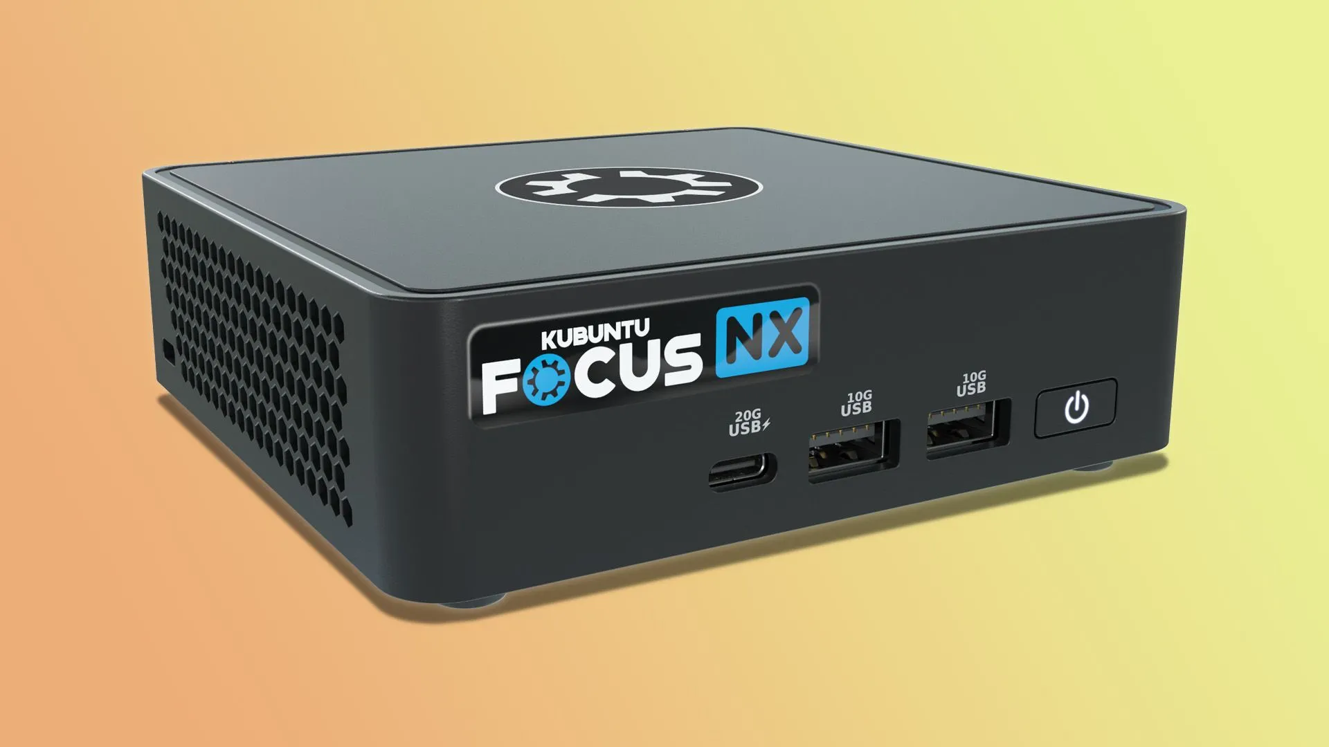 Máy tính PC nhỏ gọn Kubuntu Focus NX Gen 3, được thiết kế cho Linux
