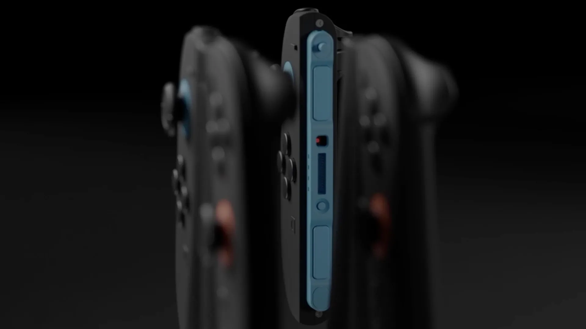 Mô hình cảm biến quang học trên Joy-Con trái của Switch 2