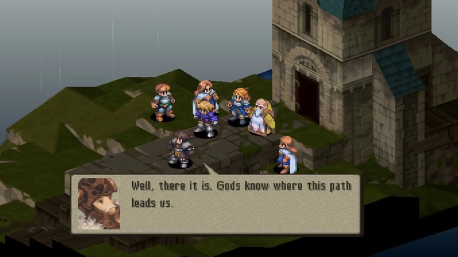 Một sự kiện cốt truyện quan trọng trong Final Fantasy Tactics.