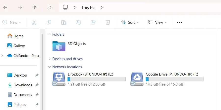Mountain Duck gắn các dịch vụ lưu trữ đám mây như Google Drive, OneDrive thành ổ đĩa cục bộ trong File Explorer