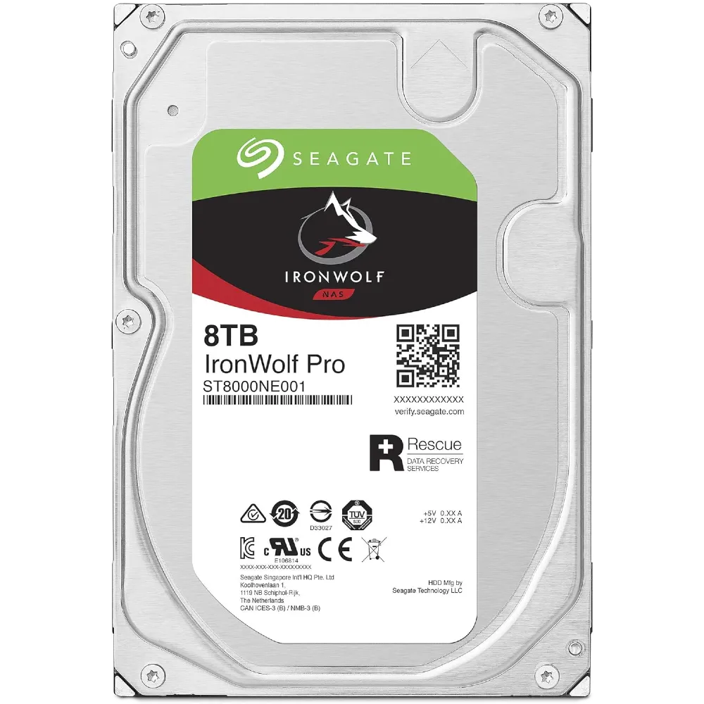 Ổ cứng Seagate IronWolf Pro 8TB chuyên dụng cho NAS