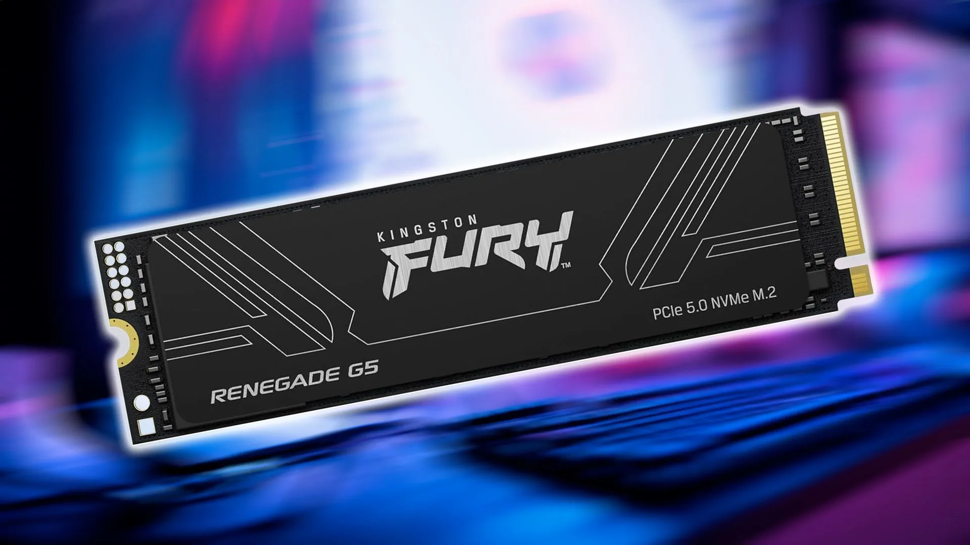 Ổ cứng SSD Kingston FURY Renegade G5 PCIe 5.0 NVMe siêu nhanh, tối ưu cho game thủ và chuyên gia.