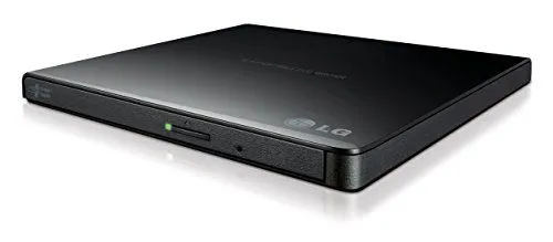 Ổ đĩa DVD gắn ngoài LG GP65NB60 màu đen, một phụ kiện cần thiết để kết nối với Chromebook