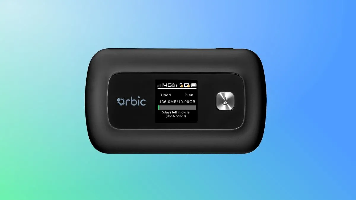 Orbic Speed 5G UW – bộ phát Wi-Fi 5G tốc độ cao cho mạng Verizon