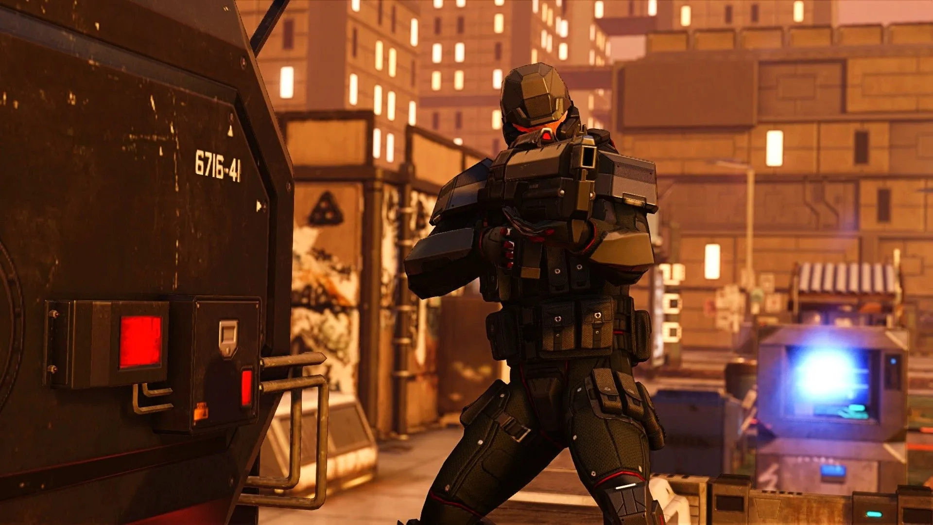 Quân đoàn Advent đang ngắm bắn từ phía bên trong XCOM 2