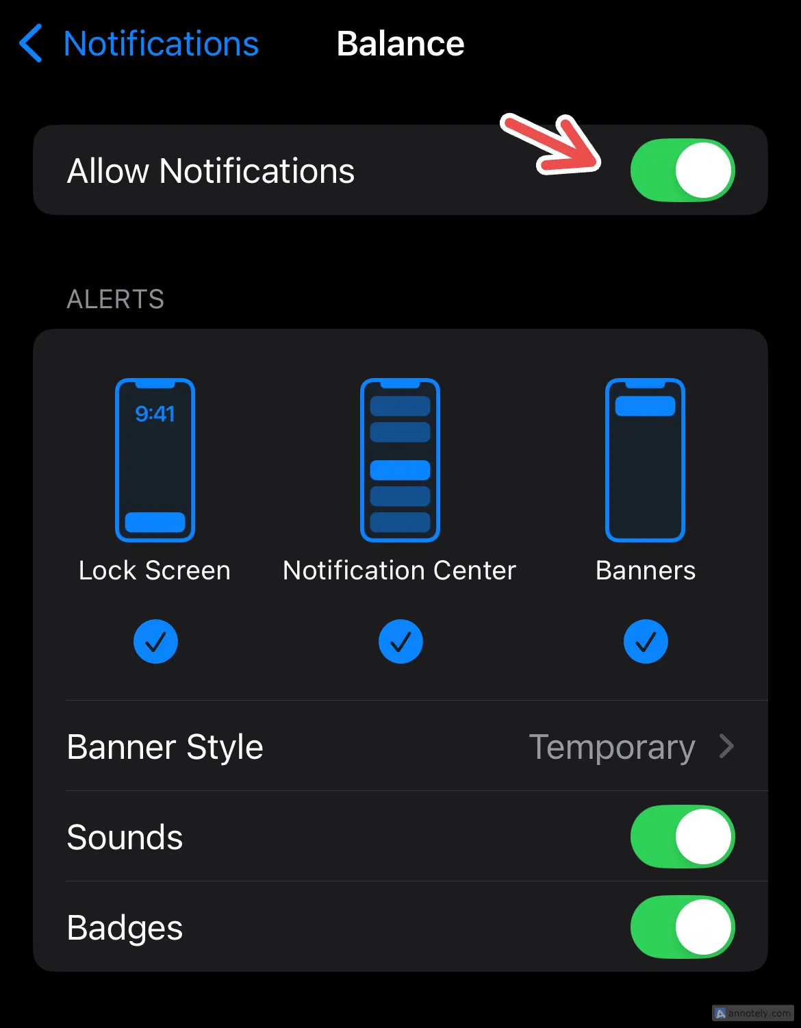 Quản lý cài đặt thông báo cho ứng dụng trên iPhone để giảm phiền nhiễu.