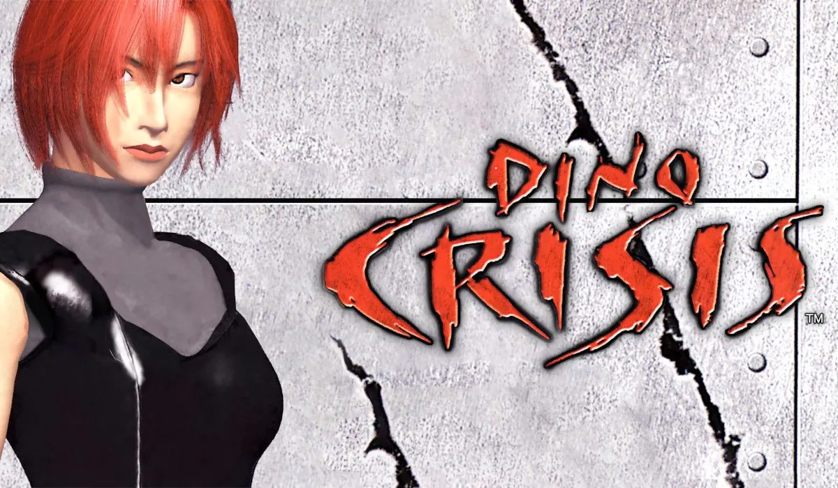 Regina, nhân vật chính của game kinh dị hành động Dino Crisis, đối mặt với khủng long săn mồi