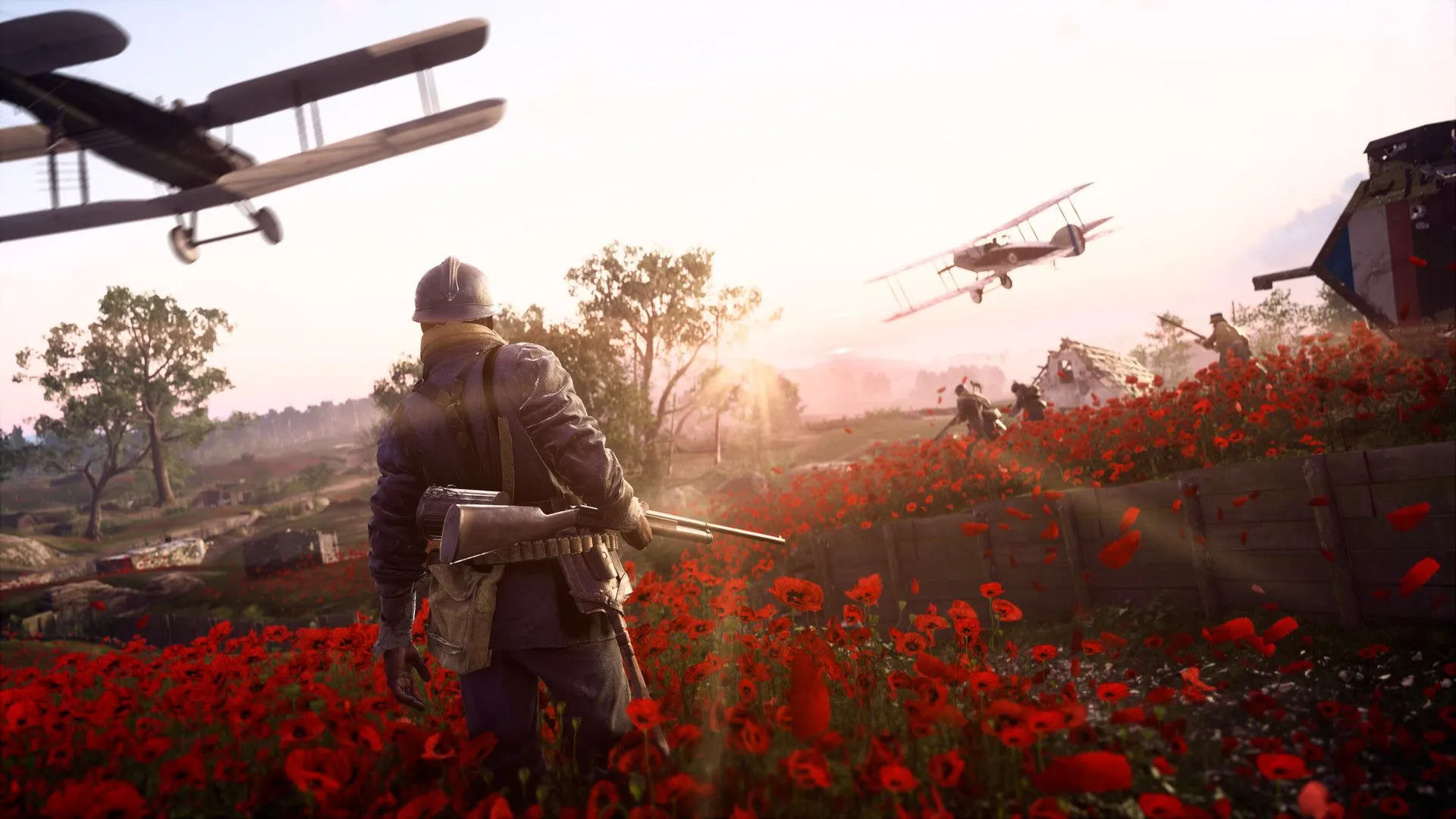 Screenshot ấn tượng từ Battlefield 1, thể hiện chất lượng đồ họa game từ 2016