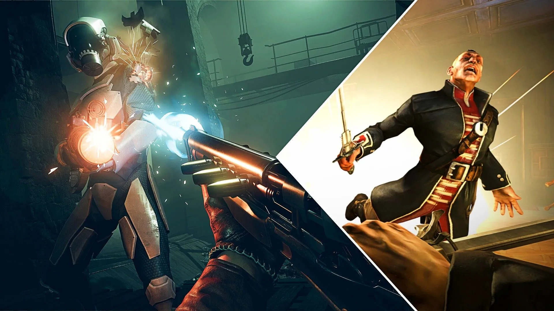 So sánh cảnh chiến đấu giữa hai tựa game Dishonored và Deathloop của Bethesda