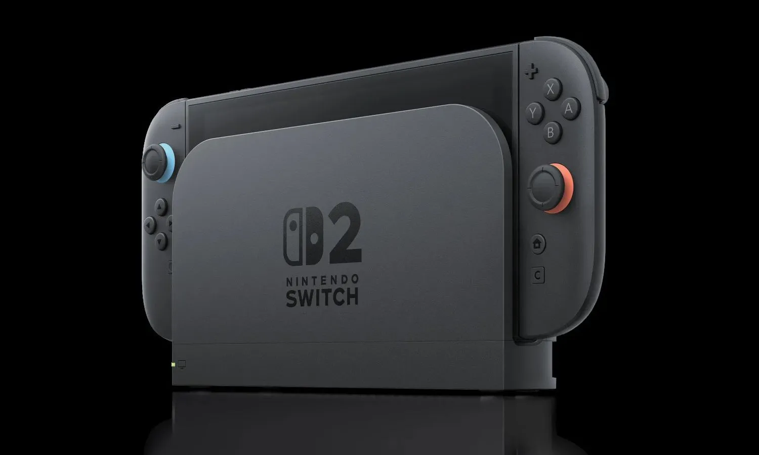 Thiết bị console Nintendo Switch 2 (minh họa) đang nằm trong dock, đại diện cho những đổi mới thầm lặng và hướng đi mới của thế hệ console hiện tại.