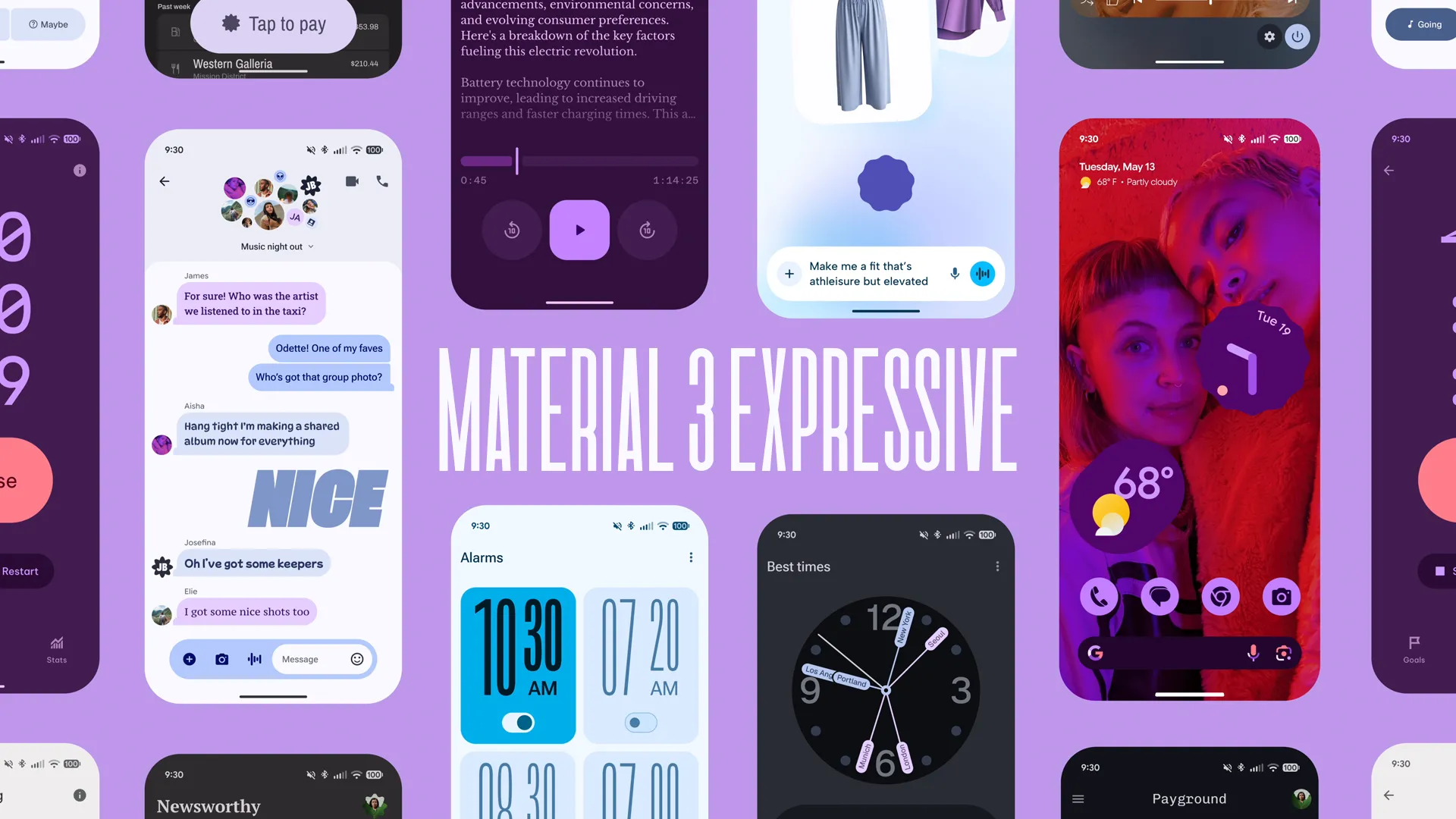 Thiết kế Material Expressive mới trên Android 16 mang lại giao diện cá nhân hóa và linh hoạt hơn.