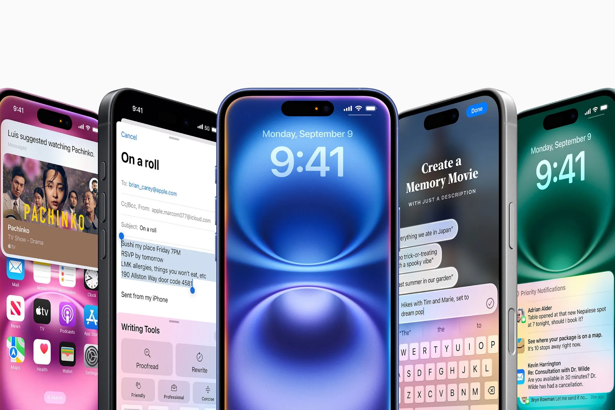 Tính năng Apple Intelligence được giới thiệu trên iPhone 16, tích hợp AI thông minh