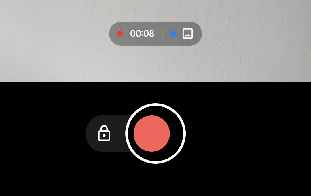 Tính năng quay video nhanh trong chế độ chụp ảnh của Google Camera Pixel