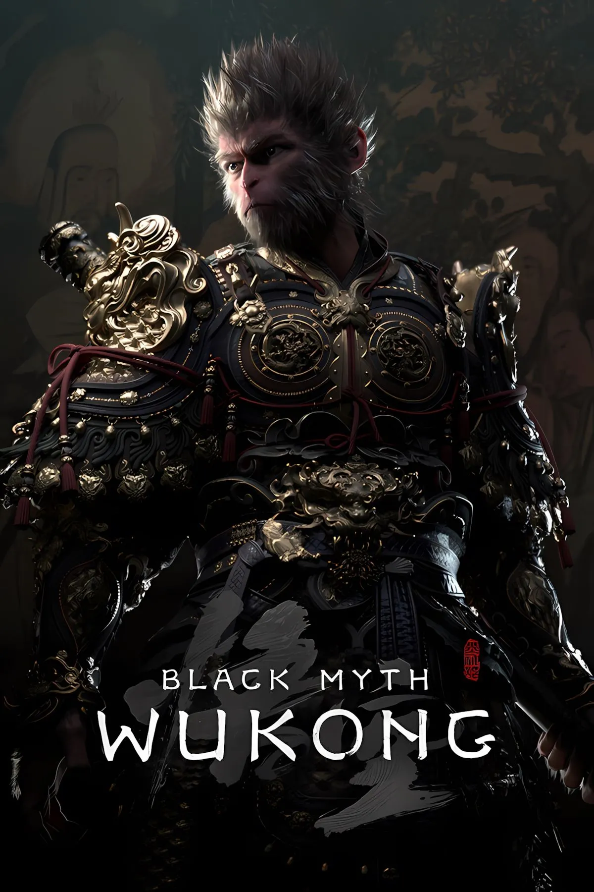 Tôn Ngộ Không trong game hành động Black Myth: Wukong, lấy cảm hứng từ Tây Du Ký