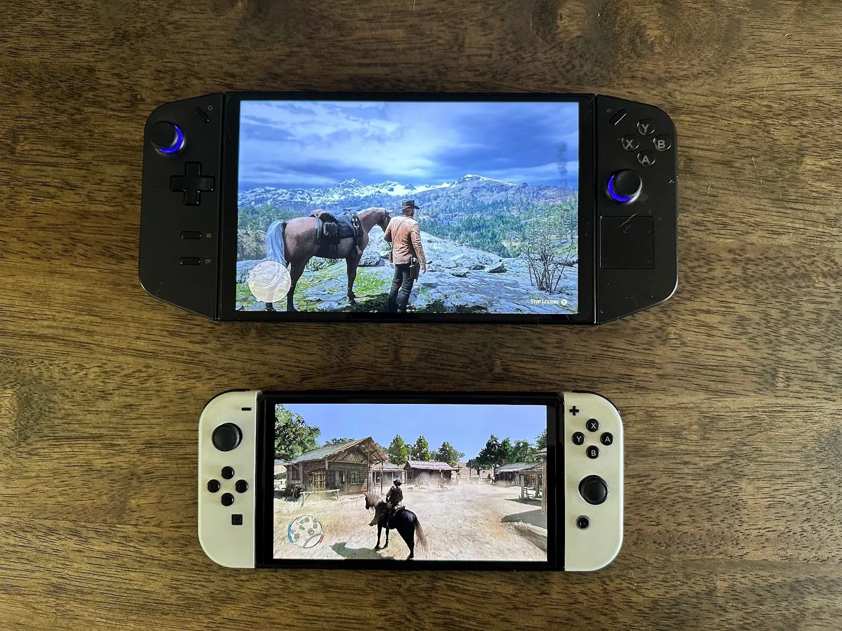 Trải nghiệm game Red Dead Redemption 1 và 2 trên máy Switch OLED và Legion Go