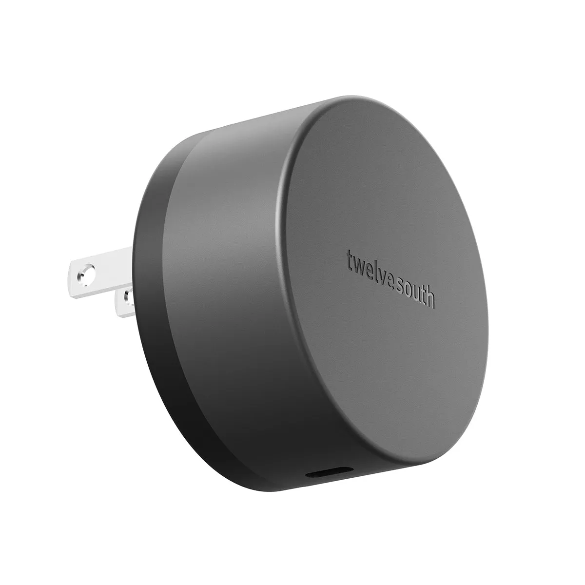 Twelve South PowerBug trắng (Dune) và đen (Slate) kết hợp sạc MagSafe và USB-C PD.