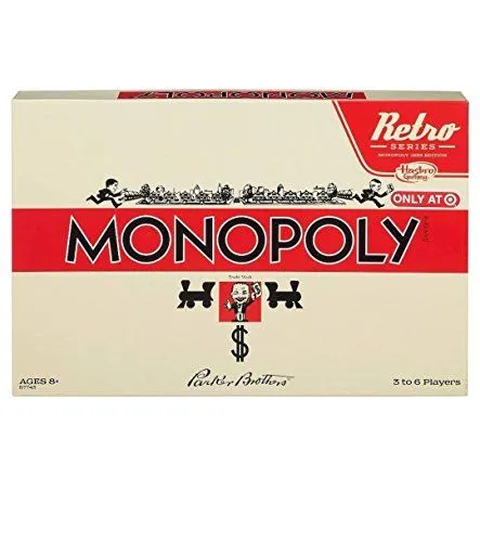 Hộp game Monopoly truyền thống, gợi nhắc về trải nghiệm chơi bản vật lý