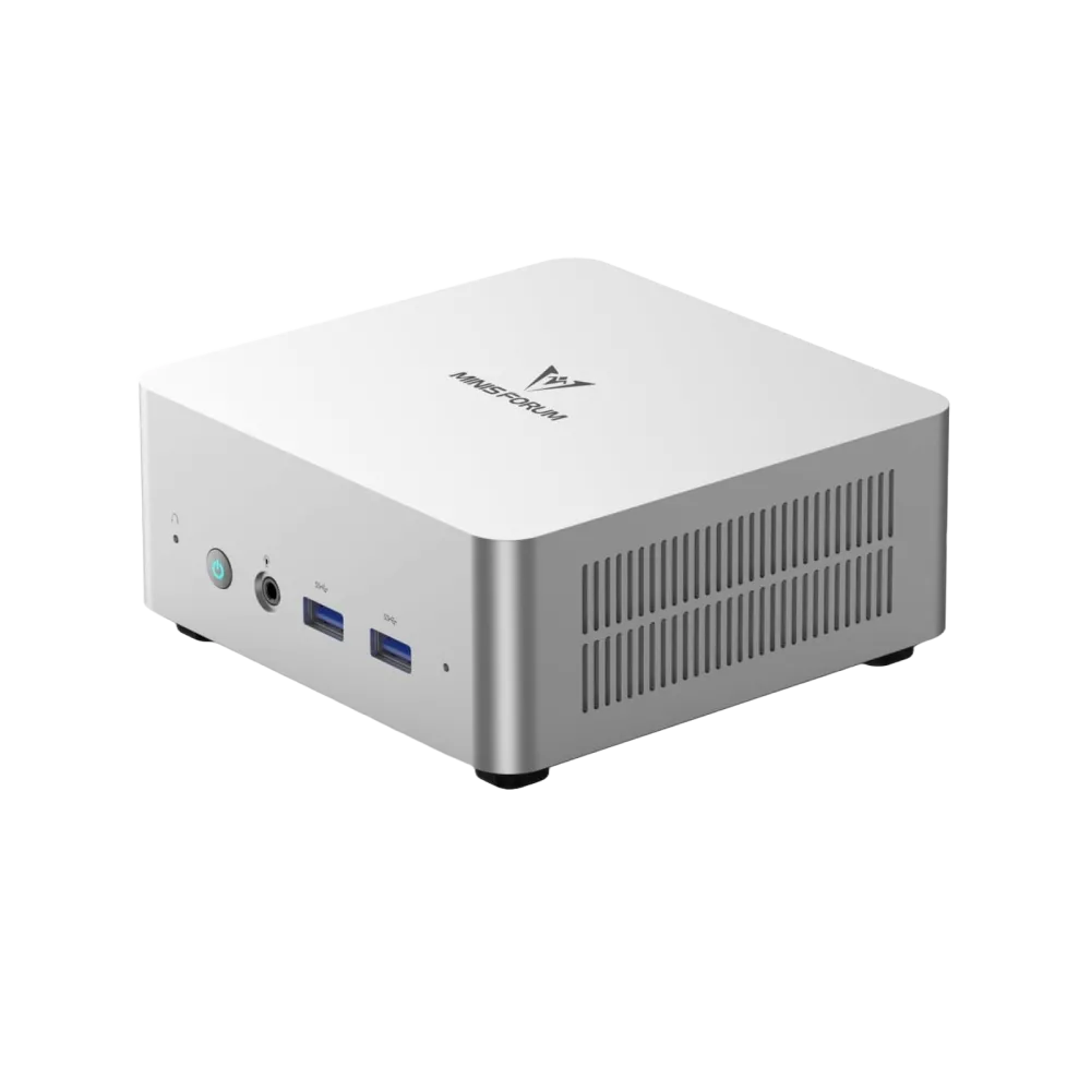 MINISFORUM UN1250 trên nền trắng