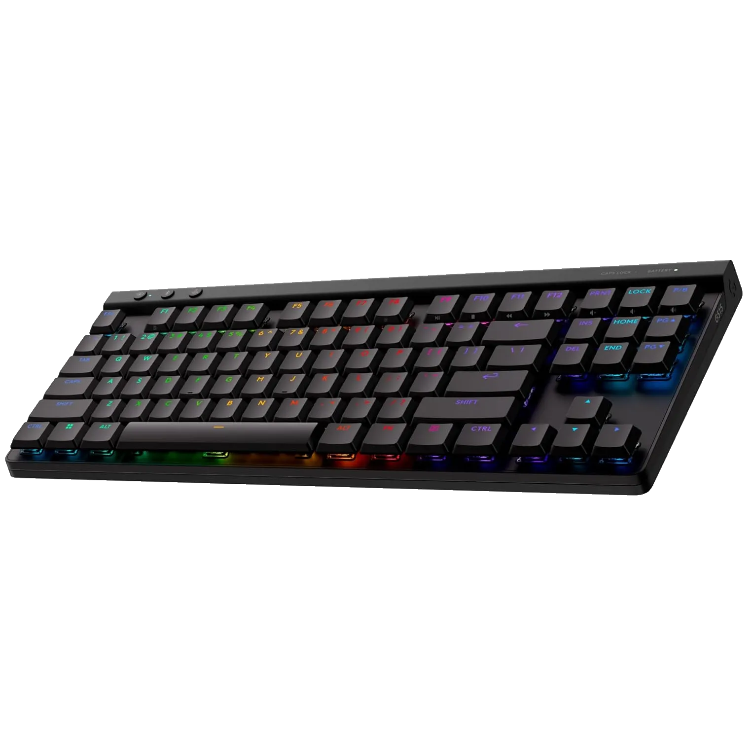 Bàn phím Logitech G515 Lightspeed TKL với thiết kế low-profile và bố cục TKL nhỏ gọn, tối ưu cho gaming.