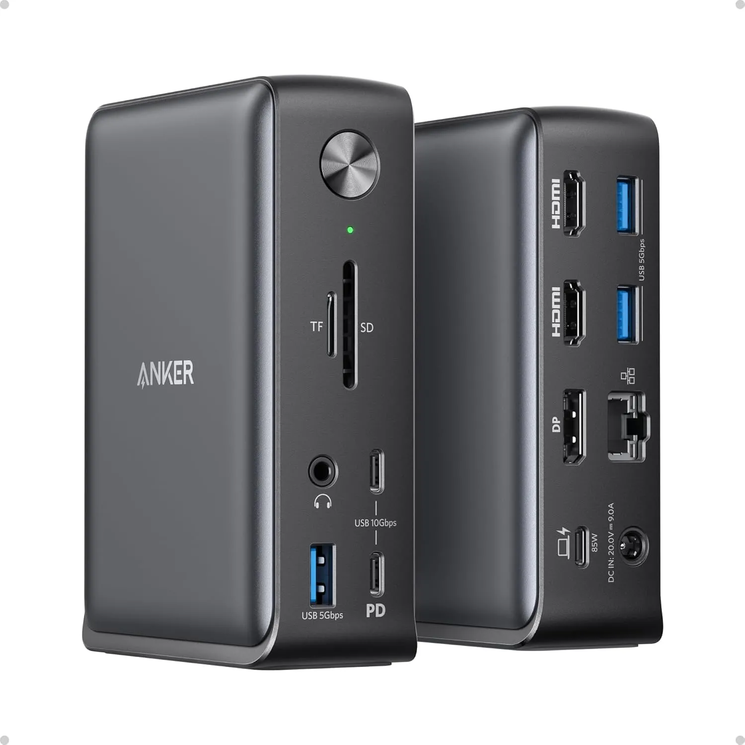 Docking Station Anker 13-in-1 USB-C màu đen