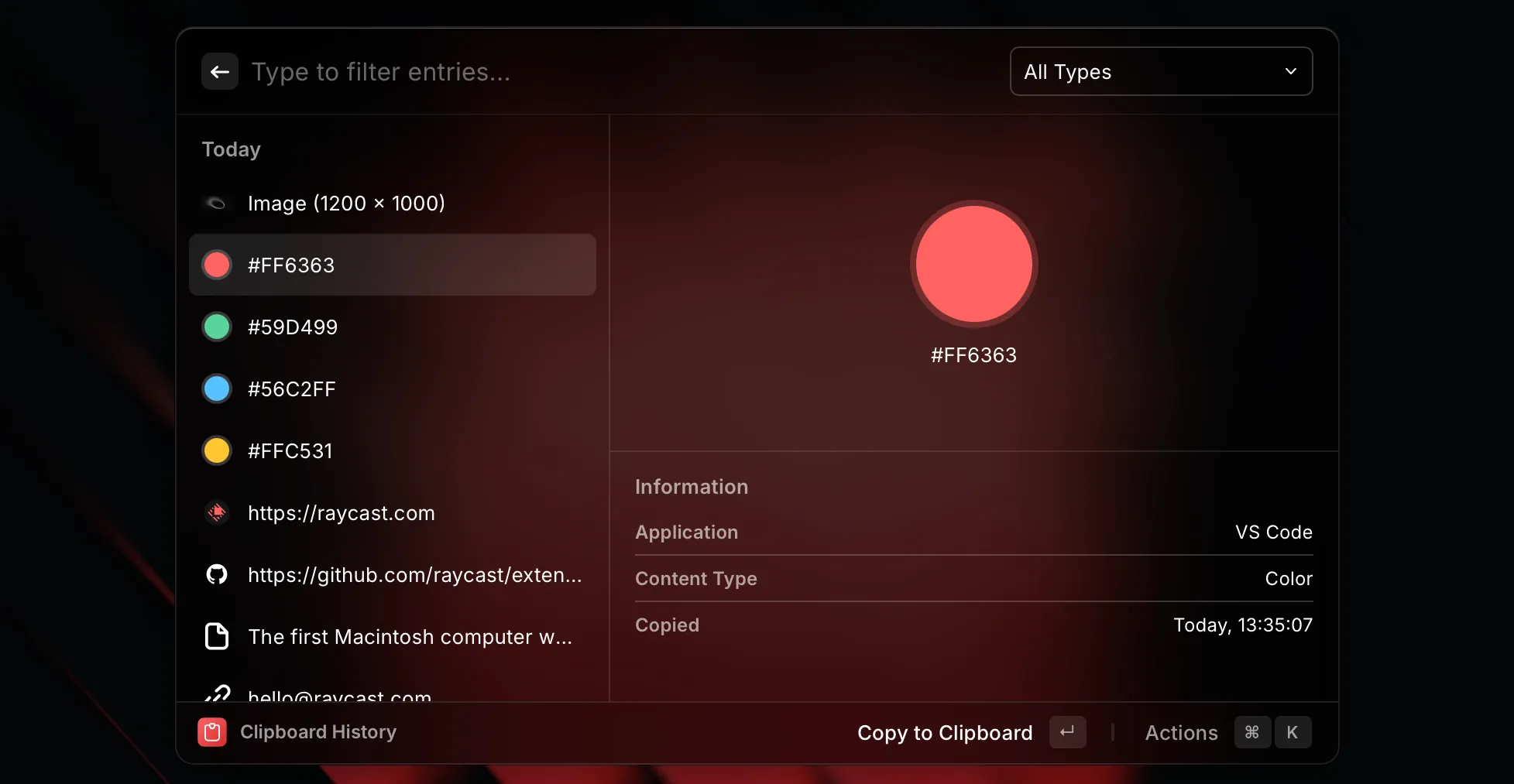 Giao diện Raycast, công cụ khởi chạy và tìm kiếm nâng cao cho macOS