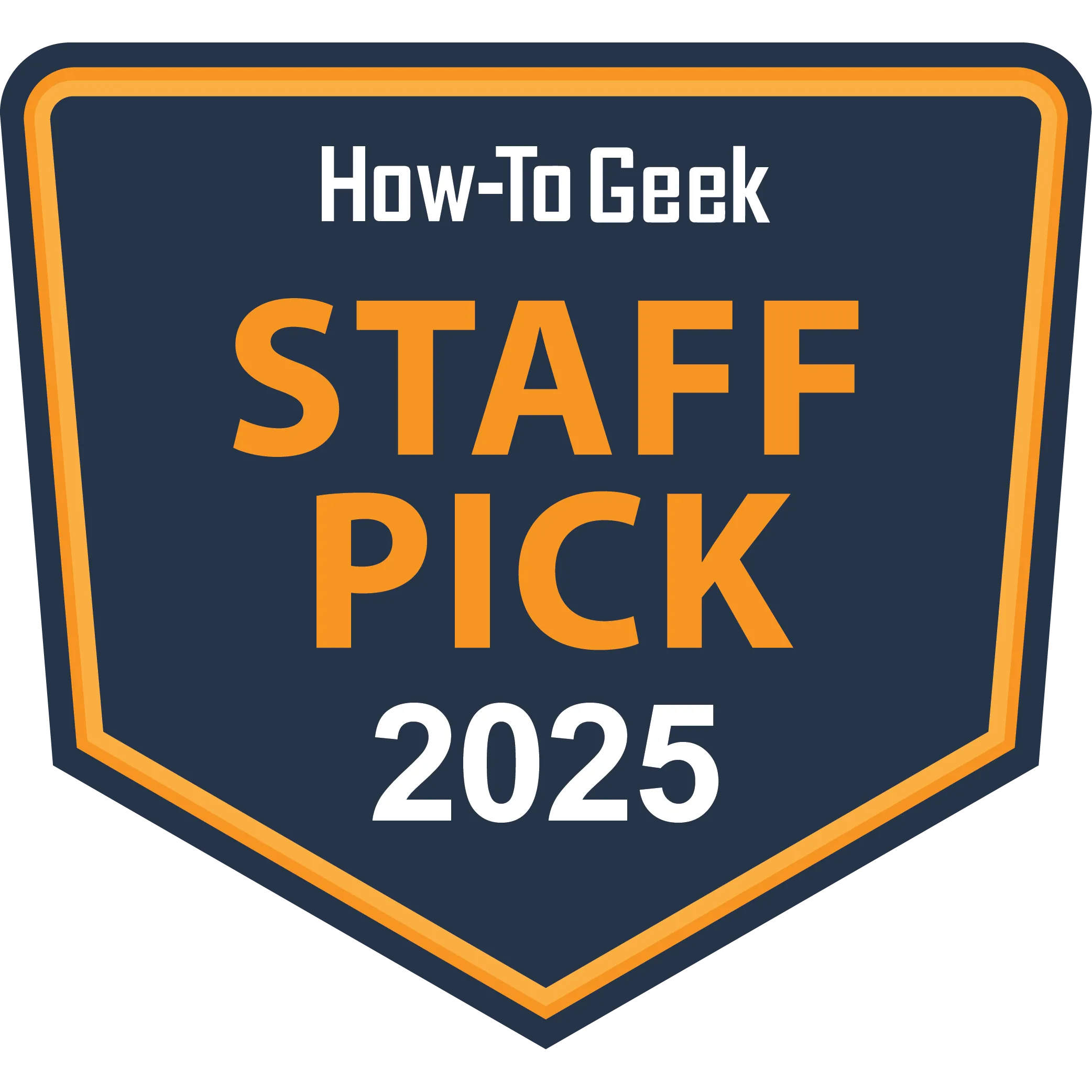 Huy hiệu How-To Geek Staff Pick 2025