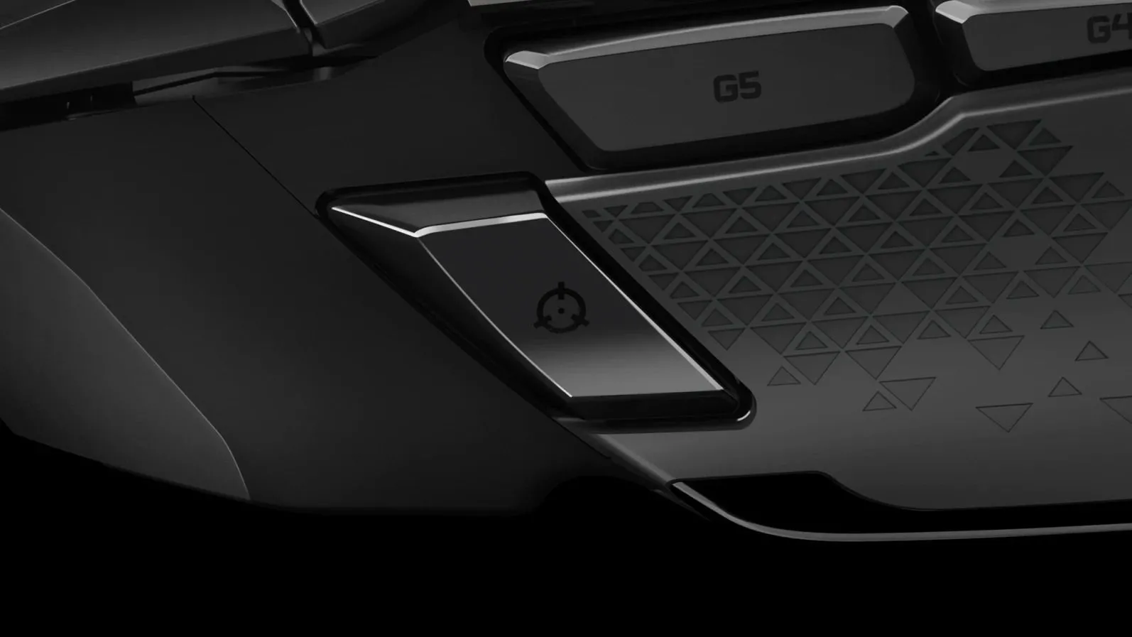 Nút chuyển đổi DPI trên chuột gaming Logitech G502 Hero